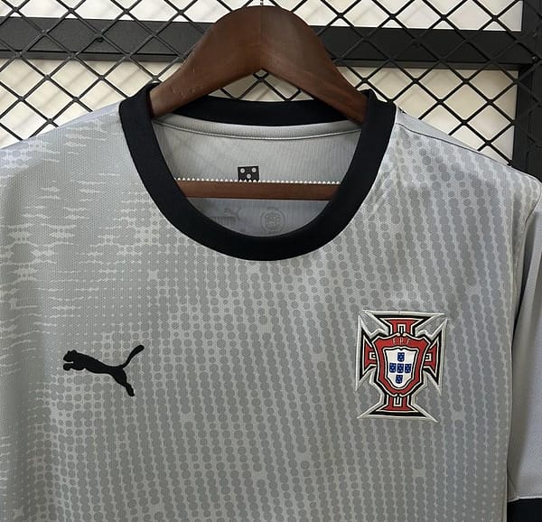 2025 Goalkeeper Portugal Grey Jersey - Image 2