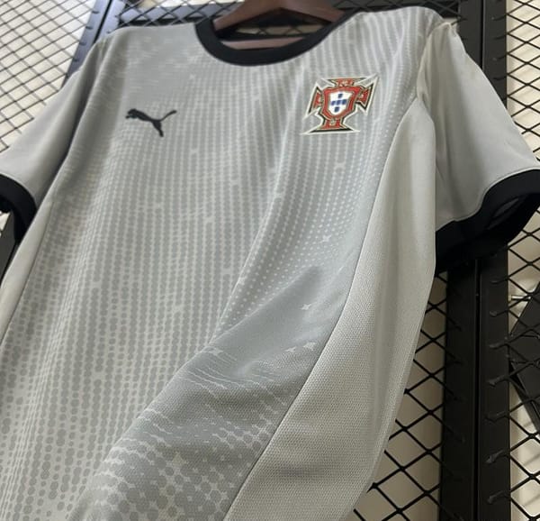 2025 Goalkeeper Portugal Grey Jersey - Image 4