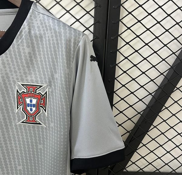 2025 Goalkeeper Portugal Grey Jersey - Image 5