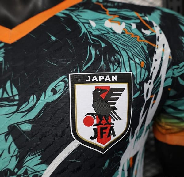 Player Version 2025 Japan Teal with Anime Warrior Jersey - Image 9