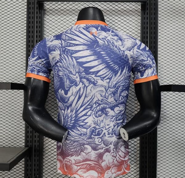 Player Version 25/26 Liverpool Blue with Orange Flaming Bird Special Jersey - Image 4