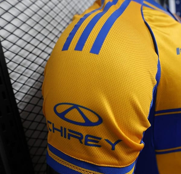 Player Version 25/26 Tigres UANL Home Yellow with Blue Stripes Jersey - Image 6