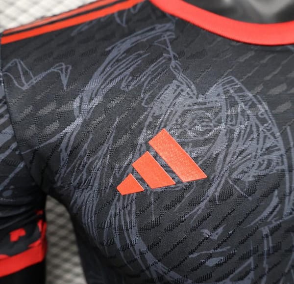 Player Version 2025 Japan National Team Black with Anime Character Design Jersey - Image 2