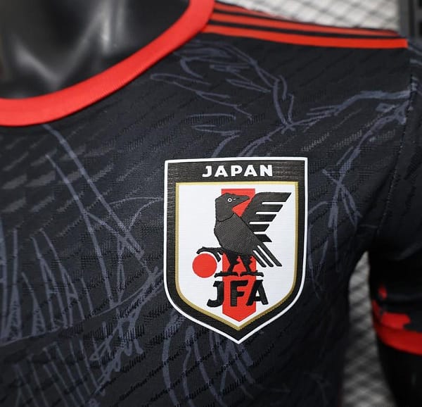 Player Version 2025 Japan National Team Black with Anime Character Design Jersey - Image 10