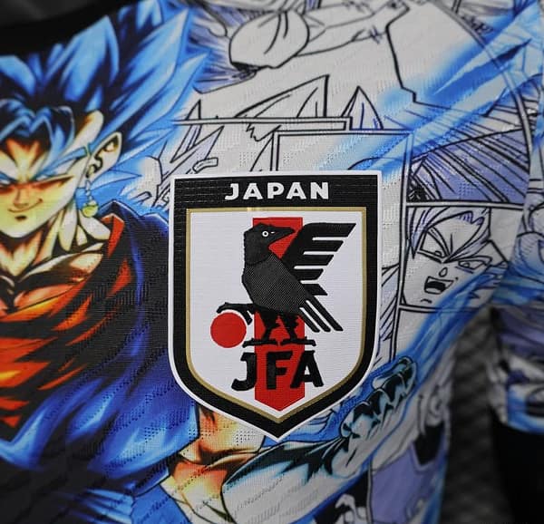 Player Version 2025 Japan White with Dragon Ball Z Anime Design Jersey - Image 2