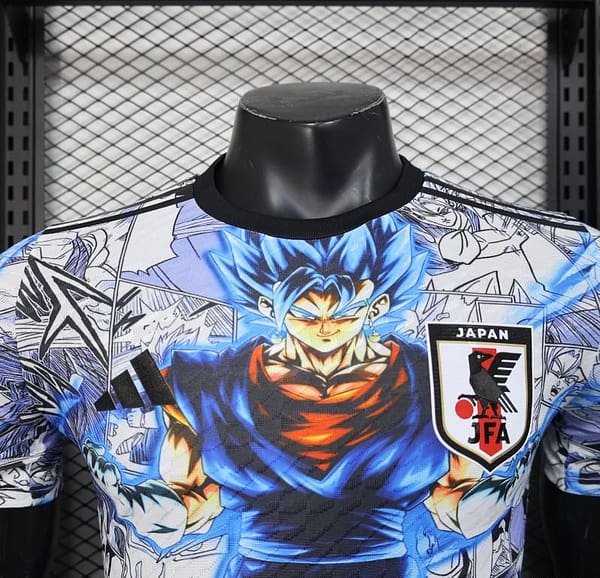 Player Version 2025 Japan White with Dragon Ball Z Anime Design Jersey - Image 3