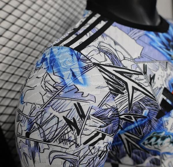 Player Version 2025 Japan White with Dragon Ball Z Anime Design Jersey - Image 7