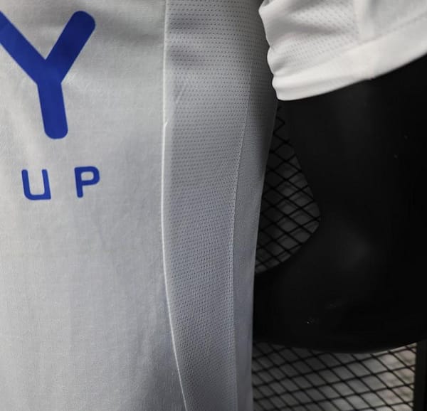 Player Version 25/26 Al-Hilal Away White with Blue Details and SAVVY Games Group Sponsor Jersey - Image 11