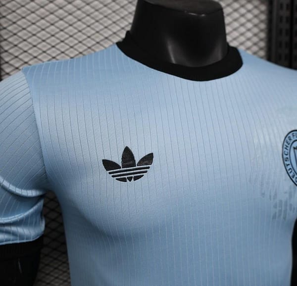 Player Version 2025 Germany 125Th Anniversary Light Blue with Adidas Retro Design Jersey - Image 2