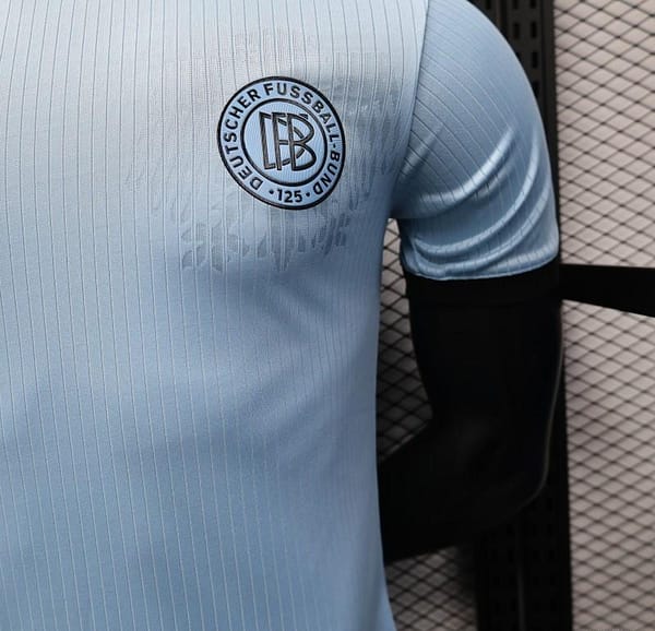 Player Version 2025 Germany 125Th Anniversary Light Blue with Adidas Retro Design Jersey - Image 5
