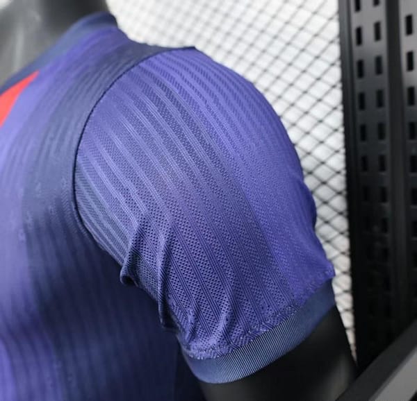 Player Version 25/26 Barcelona Blue and Red Striped with Spotify Sponsor Jersey - Image 3