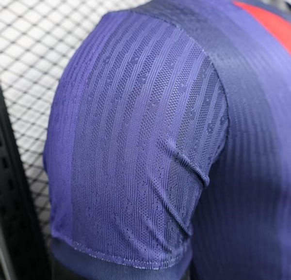 Player Version 25/26 Barcelona Blue and Red Striped with Spotify Sponsor Jersey - Image 5