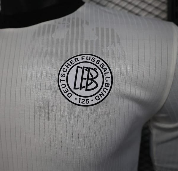 Player Version 2025 Germany Home Long Sleeve 125Th Anniversary Jersey - Image 2