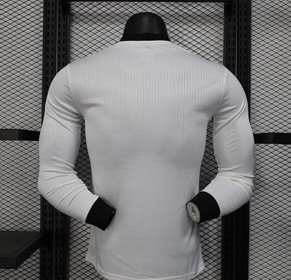 Player Version 2025 Germany Home Long Sleeve 125Th Anniversary Jersey - Image 4