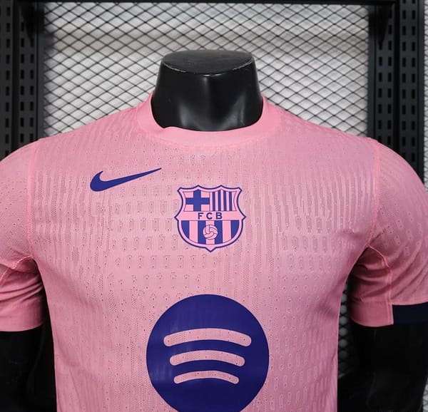 Player Version 25/26 FC Barcelona 125Th Anniversary Special Pink with Spotify Sponsor Jersey - Image 12