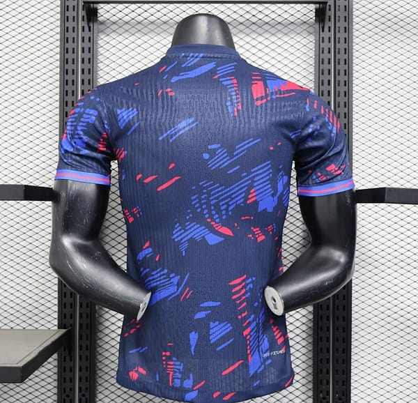 Player Version 25/26 FC Barcelona Navy Blue with Spotify Sponsor Jersey - Image 4
