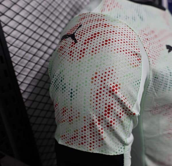 Player Version 2025 Portugal Away Mint Green Jersey with Graphic Pattern - Image 8