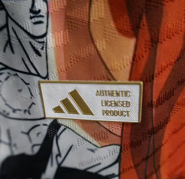Player Version 2025 Japan White with Dragon Ball Goku Graphic Jersey - Image 5