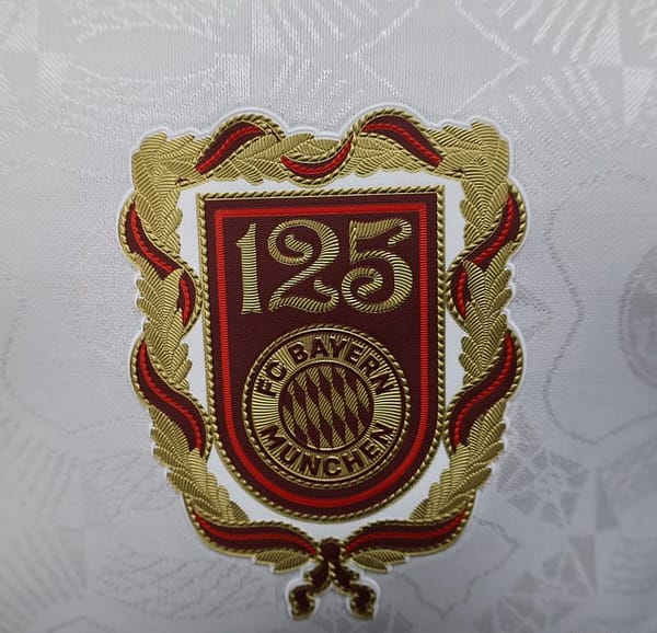 Player Version 25/26 Bayern Munich White with 125th Anniversary Emblem Jersey - Image 2
