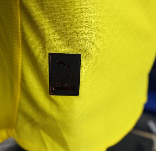 Player Version 25/26 Borussia Dortmund Home Yellow with Black Brush Stroke Jersey - Image 4
