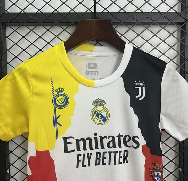 Kids Cristiano Ronaldo Commemorative Edition Size 16-28 - Image 2