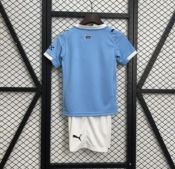 25/26 Kids Manchester City Home Size 16-28 Jersey - Image 7