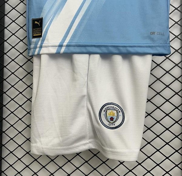 25/26 Kids Manchester City Home Size 16-28 Jersey - Image 8