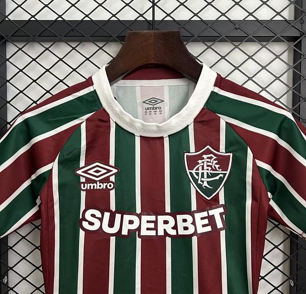 25/26 Kids Fluminense Home Size 16-28 Jersey - Image 4