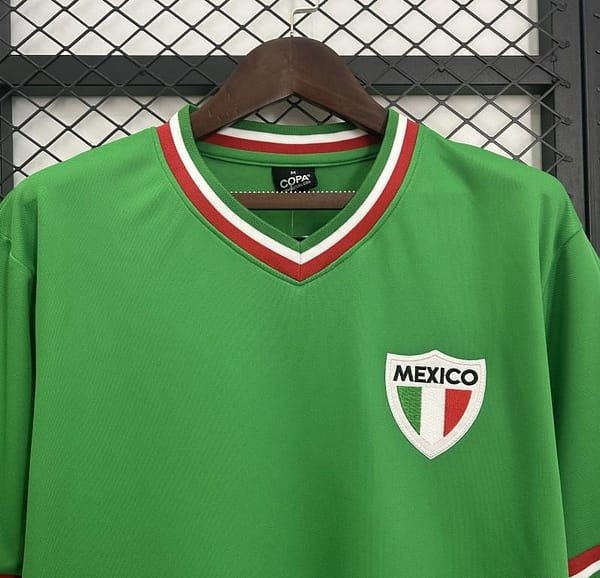 1970 Retro Mexico Home Jersey - Image 2
