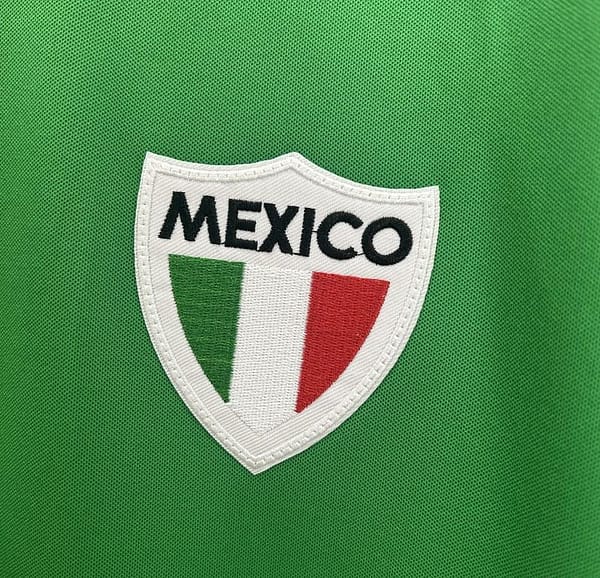 1970 Retro Mexico Home Jersey - Image 3