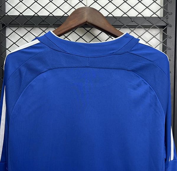 06/07 Retro Long Sleeve Chelsea Home Jersey - Image 4