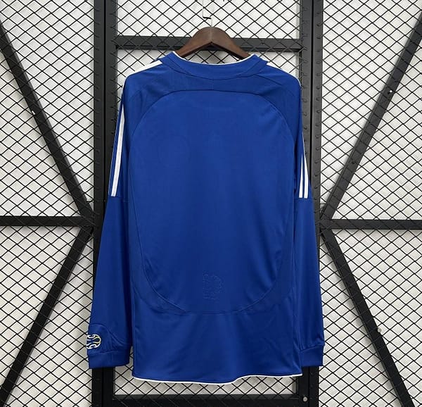 06/07 Retro Long Sleeve Chelsea Home Jersey - Image 5