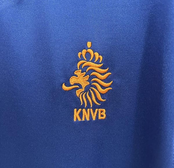1998 Retro Netherlands Home Retro Jersey - Image 8