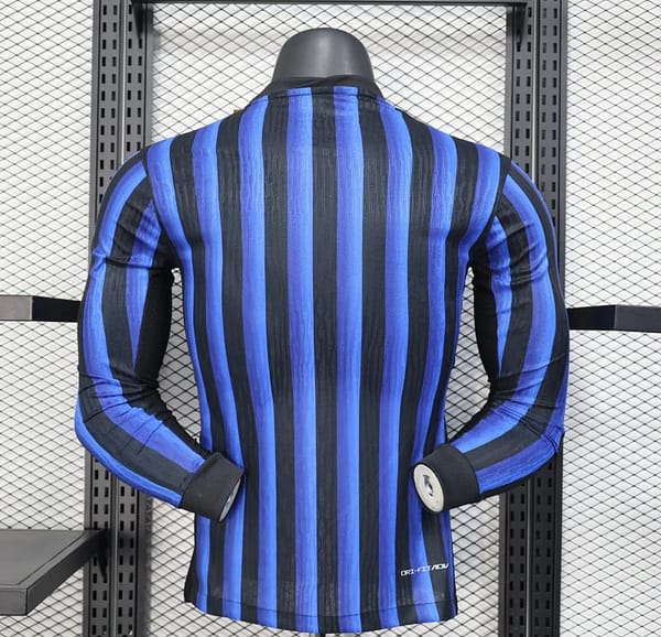 25/26 Player Version Inter Milan Home Long Sleeve Jersey - Image 5