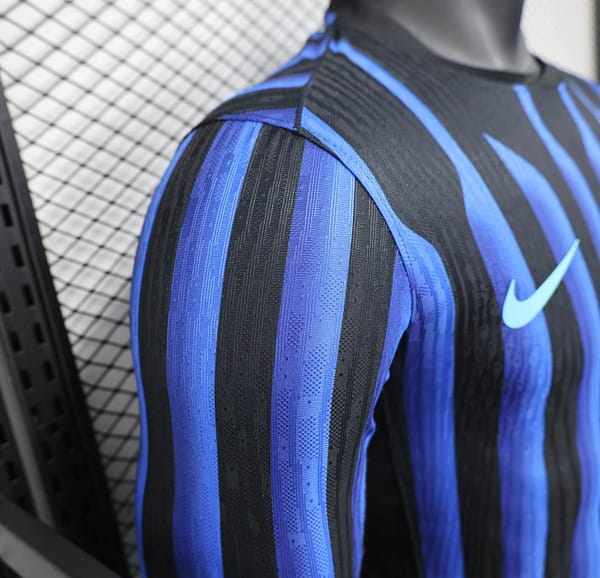 25/26 Player Version Inter Milan Home Long Sleeve Jersey - Image 6