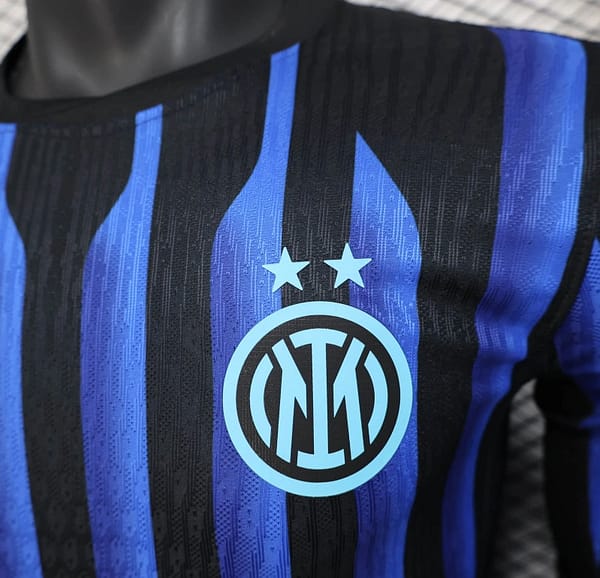 25/26 Player Version Inter Milan Home Long Sleeve Jersey - Image 9