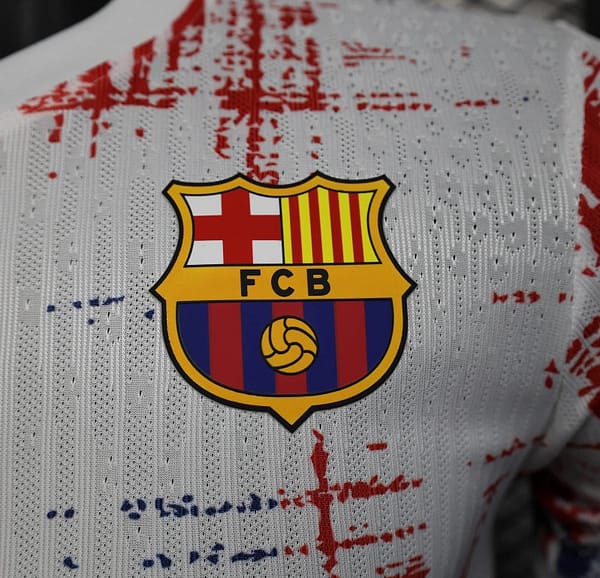 25/26 Player Version Barcelona Artistic Graffiti Limited Edition Jersey - Image 6