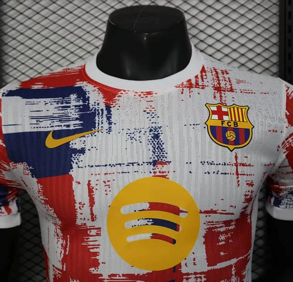 25/26 Player Version Barcelona Artistic Graffiti Limited Edition Jersey - Image 7