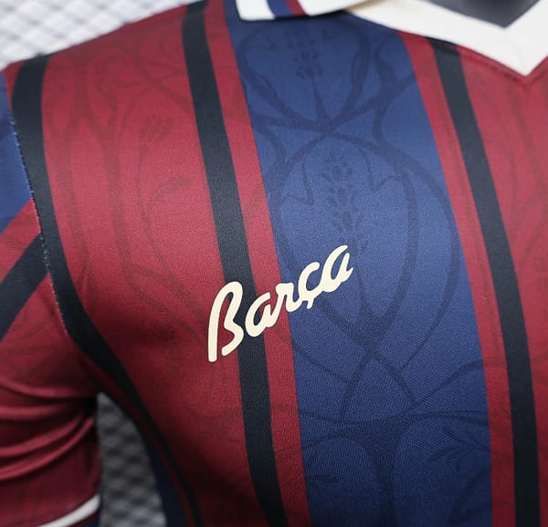 25/26 Player Version Modernist FC Barcelona Polo Jersey - Image 3