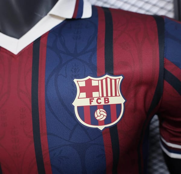25/26 Player Version Modernist FC Barcelona Polo Jersey - Image 4