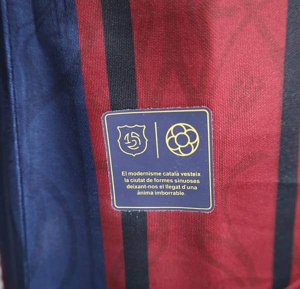 25/26 Player Version Modernist FC Barcelona Polo Jersey - Image 7