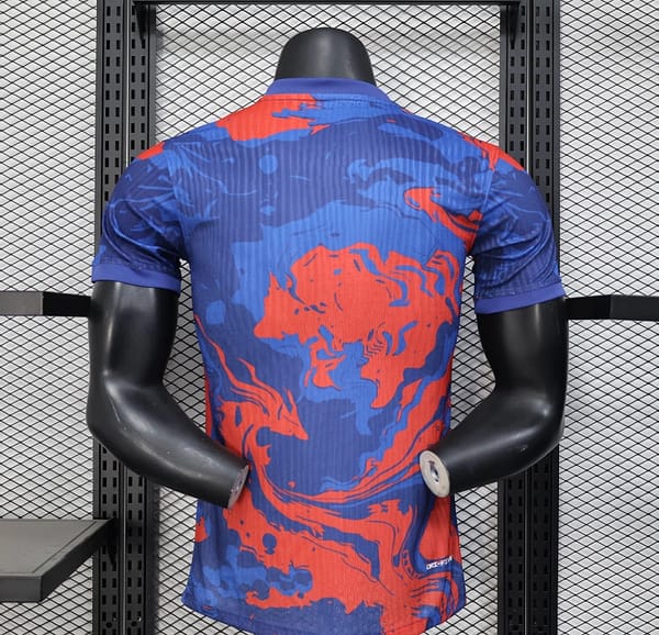 25/26 Player Version Barcelona Blue Flame Special Edition Jersey - Image 4
