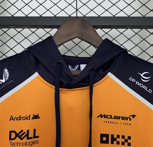 2025 F1 Formula Orange/Black Mclaren Hoodie - Image 5