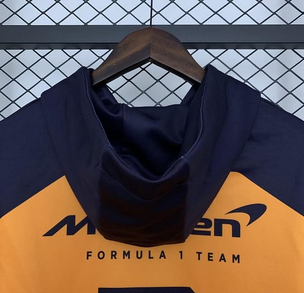 2025 F1 Formula Orange/Black Mclaren Hoodie - Image 6