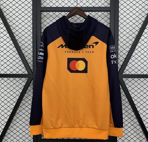 2025 F1 Formula Orange/Black Mclaren Hoodie - Image 7