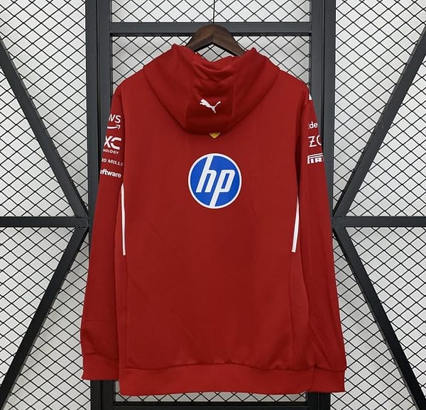 2025 F1 Formula Farrari Red Hoodie - Image 3