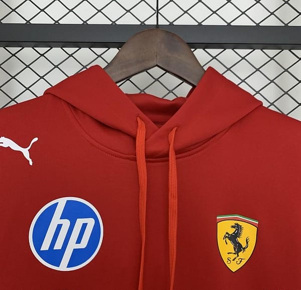 2025 F1 Formula Farrari Red Hoodie - Image 7