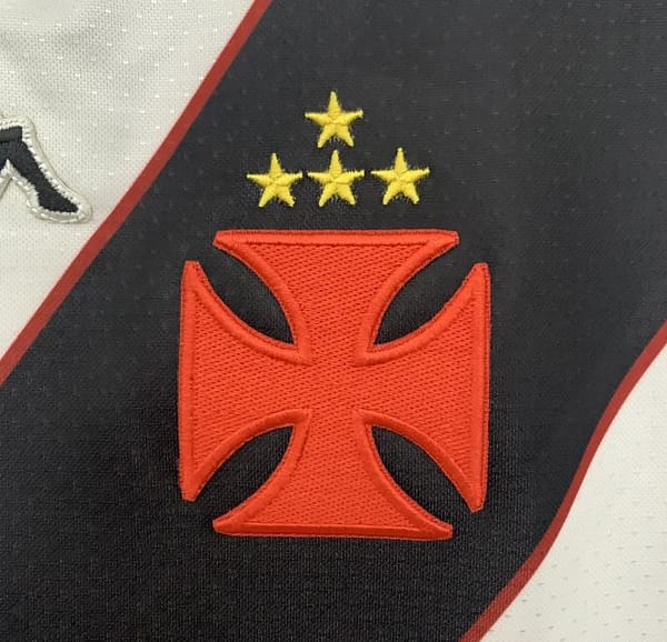 1997 Retro Vasco Da Gama White - Image 2