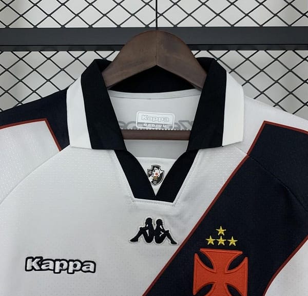 1997 Retro Vasco Da Gama White - Image 3