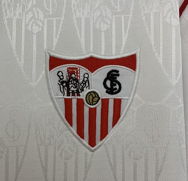 91/92 Retro Sevilla Home Jersey - Image 2